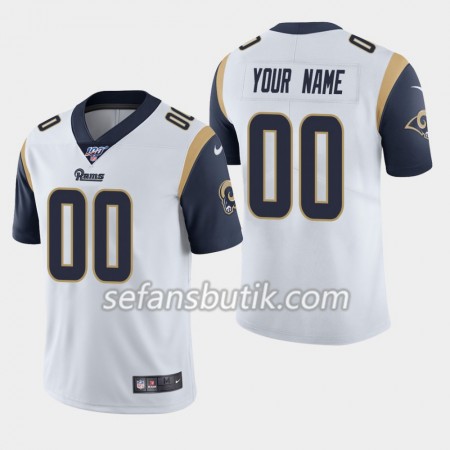 Los Angeles Rams Tröjor Custom Nike Vit 100th - Herr
